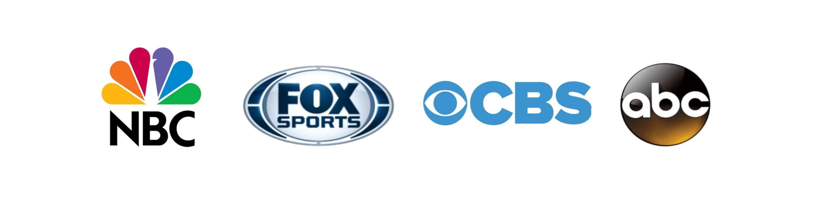 NBC, Fox Sports, CBS, ABC logo