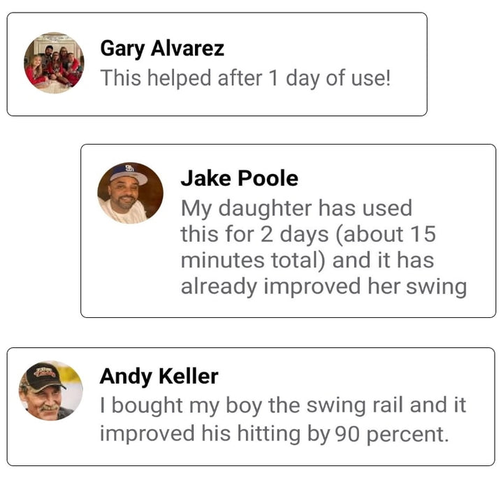 BUY 2 SWINGRAILS + GET FREE SPEED TRAINING BAT