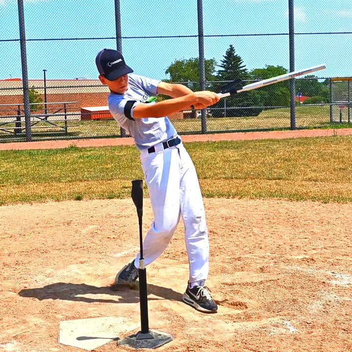 SWINGRAIL Swing Trainer + Speed Stick Training Bat