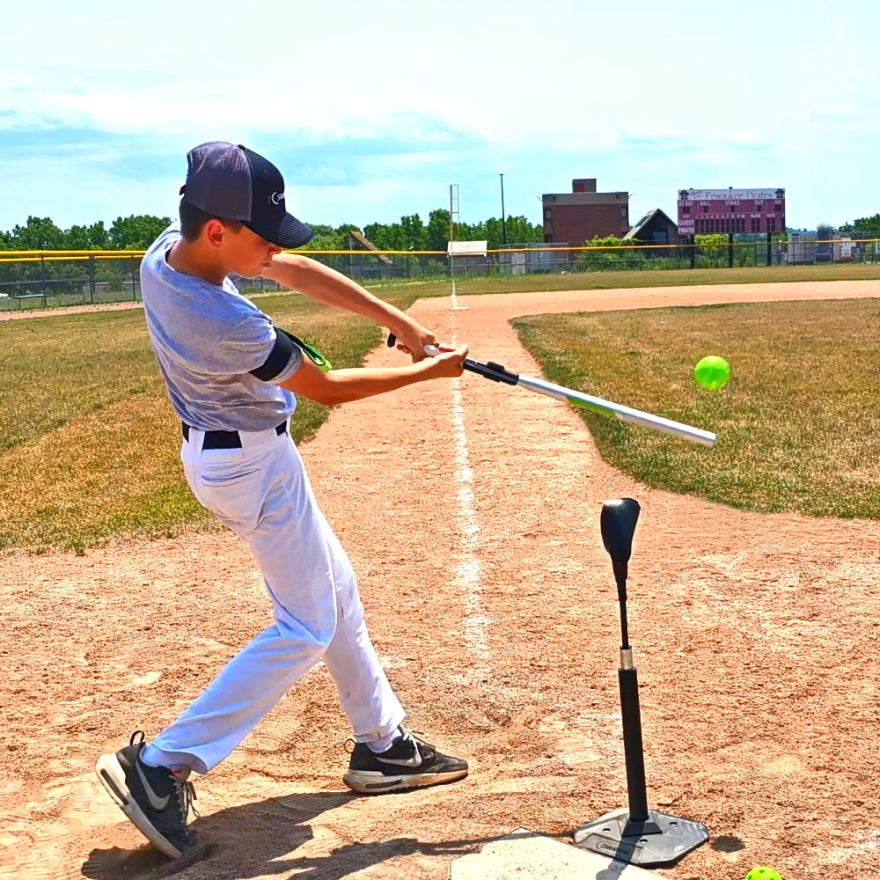 SWINGRAIL Swing Trainer + Speed Stick Training Bat