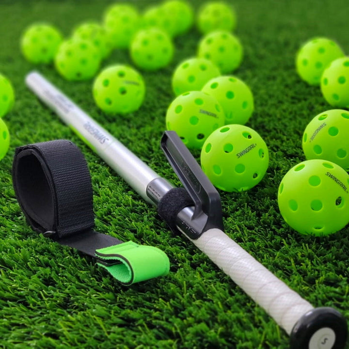SWINGRAIL Swing Trainer + Speed Stick Training Bat