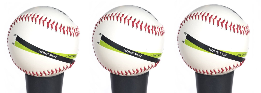 LAUNCH ANGLE TRAINING BASEBALLS (3-PACK) - SWINGRAIL | Baseball & Softball Swing Trainer