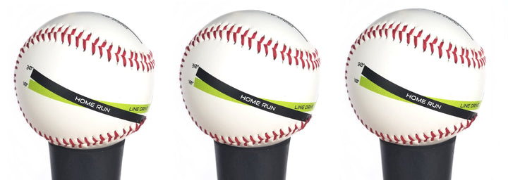 LAUNCH ANGLE TRAINING BASEBALLS (3-PACK) - SWINGRAIL | Baseball & Softball Swing Trainer